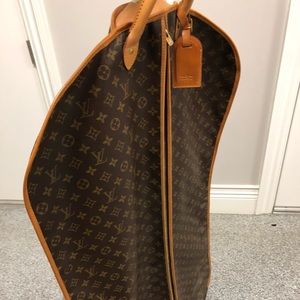 Louis Vuitton Zippered Monogram Garment Bag